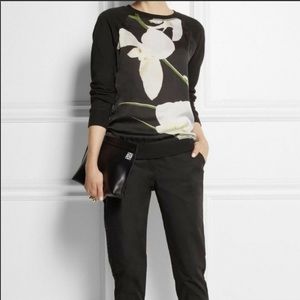 Altuzarra for Target Black Sweatshirt White Orchid